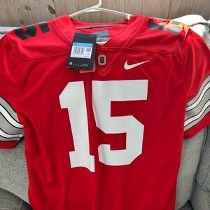Red Nike Football Jersey